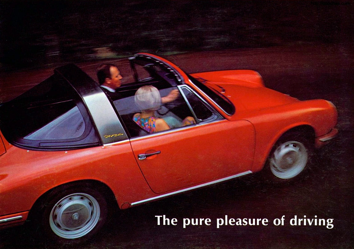 Porsche 911 Targa 1965 Advert