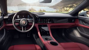 Porsche Taycan Turbo Cross Turismo Crayon Red Trim