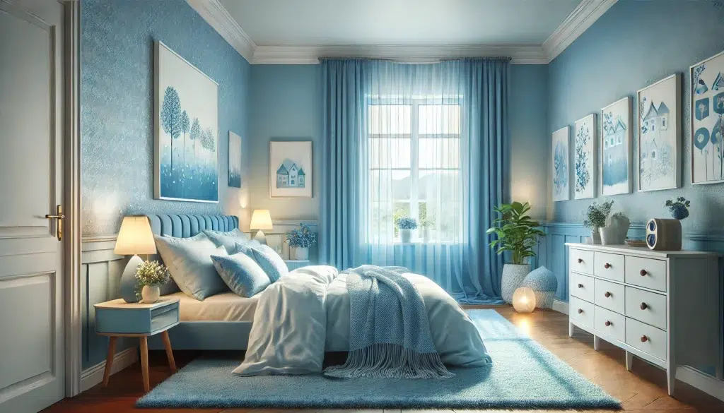 Blue Bedroom colour that helps you sleep (2)